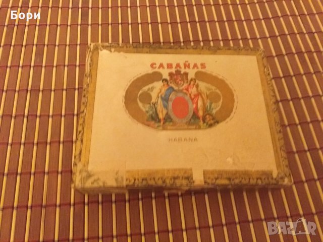 Дървена кутия CABANAS - HABANA  от пури, снимка 1 - Други ценни предмети - 28059228