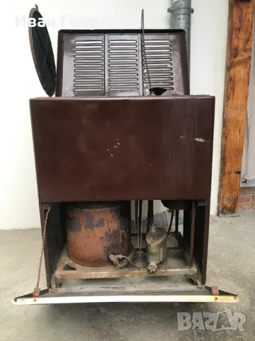 Винтидж нафтова печка Балкан , снимка 4 - Отоплителни печки - 47656593