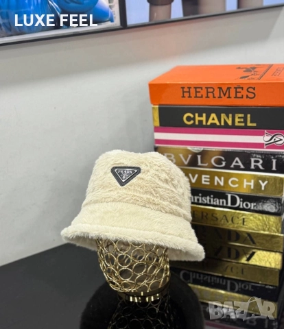 Дамски Шапки ⚜️ PRADA , снимка 6 - Шапки - 52630050