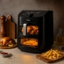 Air Fryer / Фритюрник с горещ въздух Midea MAD1100DADK – 11 литра, 2 отделни зони и 10 програми, снимка 4