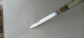 Стар бъкгарски голям 25,5 см. разгънат джобен нож ножче като нов, снимка 6