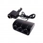 1528 разклонител за кола с 4 гнезда за запалка и USB вход, снимка 3