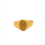 Златен дамски пръстен 1,44гр. размер:56 18кр. проба:750 модел:22910-5, снимка 1 - Пръстени - 44866639