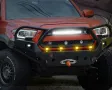 Комплект 6 Броя LED Халогени Фарове за Джип Офроуд Offroad с жълт DRL, снимка 4
