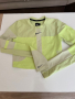 Неонова зелена еластична спортна блуза топ Nike Найк , снимка 6
