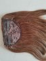 Нов кестеняв бретон от естествена човешка коса - мод.4, снимка 5