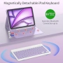 Нов Калъф с Bluetooth клавиатура за таблет iPad Air 11 M3/M2, Pro 11, снимка 3