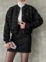 Черно късо яке, снимка 1