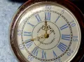 TEMPUS EDAX RERUM / ВРЕМЕТО ПОГЛЪЩА - РЕТРО МОДЕЛ КВАРЦОВ ДЖОБЕН ЧАСОВНИК с РИМСКИ ЦИФЕРБЛАТ 48867, снимка 4