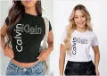 Calvin Klein Дамска Тениска👚Дамска Блуза С Къс Ръкав Келвин Клайн - 2 Налични Цвята Код LFS325, снимка 1