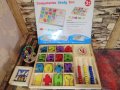 Комплект дървени образователни играчки, снимка 2