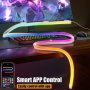 1,50 м Неонова COB Смарт USB LED лента NOVONEST/околно осветление/Alexa/Google Assistant/DIY, снимка 2