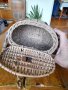 Старо плетено рибарско кошче, снимка 6