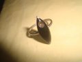 СТАР ВИНТИДЖ МЕТАЛЕН ПРЪСТЕН с КАТАЛИН СМОЛА 20421, снимка 8