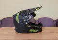 Каска за мотокрос Shot Furious Army Green Matt M + очила, снимка 5