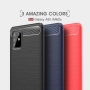 Samsung Galaxy A81/Note 10 Lite Удароустойчив Carbon Fiber Калъф и Протектор, снимка 11