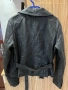 Дамско кожено яке Motivi черно като ново, снимка 2