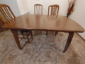 Трапезна разтегателна маса с комлект 6 Бр.столове., снимка 2