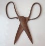 Стари ножици, ковано желязо - голяма кована ножица - 3 бр. различни, снимка 3