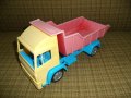 № 3871 стара пластмасова играчка - камион  - размер 26 / 10 / 13 см   - соц.период 