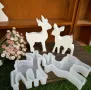 Молдове комплект 2 броя елен и сърна , снимка 2
