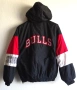 Винтидж Chicago Bulls NBA баскетболен анорак яке Чикаго Булс, снимка 1