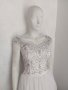сватбена булчинска рокля със собствен обем и сияещ гръб, снимка 10