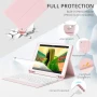 Нов Магнитен Калъф с Клавиатура за iPad 9 8 7 10.2 + Стойка + TPU за таблет, снимка 4