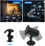 Водоустойчив LED проектор Снежинка за прожектиране на сняг, снимка 3