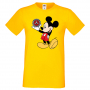 Мъжка тениска Mickey Mouse Mercedes Подарък,Изненада,Рожден ден, снимка 1 - Тениски - 36577410