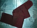 Modern fashion M- Нов  плътен чорапогащник в райе с лилав брокат , снимка 9
