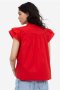 Червена блуза H&M с широки ръкави, нова, снимка 4