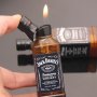 Запалка бутилка Джак Даниелс , уиски Jack Daniels , запалка шише, снимка 1