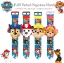 Paw Patrol Пес патрул Детски часовник с прожектор Чейс Скай Маршал Рабъл, снимка 1