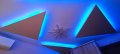 Изработка на интериорно осветление с четирицветна LED лента на фигури от гипсокартон - Меристо БГ, снимка 2