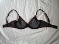 70DD прозрачен черен сутиен на сърчица CHANGE , снимка 10