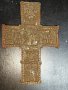 Уникален,стар меден кръст,ръчна изработка/Old antique copper cross