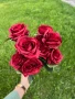 Изкуствени цветя роза с 9 или 10 глави, снимка 7