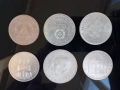 лот от 6 броя юбилейни монети Германия, снимка 2