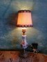 Порцеланови настолни лампи стари,изработка в Италия , снимка 12