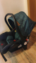Бебешко столче/кошница за кола с адаптори Chipolino, авокадо, 0-13кг, снимка 1 - Столчета за кола и колело - 44931908