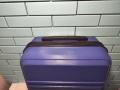 KONO твърд куфар 55 см 39 л с 4 колела и TSA ключалка тъмносин, снимка 8