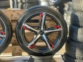 5х100 18 цола Джанти Skoda Kamiq Fabia Rapid VW Golf Seat 5x100 Subaru ЕТ 35 J 7.5, снимка 3