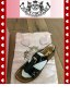 JUICY COUTURE-нови черни сандали от естествен лак-41 номер , снимка 1 - Сандали - 36831864
