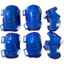 Наколенки, протектори за китки и налакътници, 6бр., син цвят, снимка 1 - Други - 44861097
