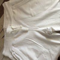 Дълъг бял панталон 100 процента памук, снимка 2 - Панталони - 37259129