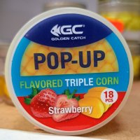 Силиконова царевица в дип GC Pop-Up Triple Flavored, снимка 1 - Стръв и захранки - 37861096