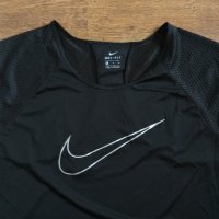 Nike Nk Dry Top Ss Run Fast - страхотна дамска тениска КАТО НОВА, снимка 4 - Тениски - 28738200