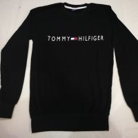 Черни блузи Адидас Adidas и Томи Хилфигер Tommy Hilfiger, снимка 4 - Блузи с дълъг ръкав и пуловери - 26862816