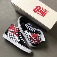 НОВИ Vans Sk8-Hi David Bowie Diamond Dogs ОРИГИНАЛНИ мъжки кецове - 42/27см, снимка 1 - Кецове - 32310039